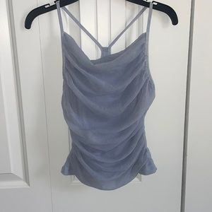 Anthropologie Ice Blue Tank Top